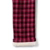 Lands' End Men's High Pile Fleece Lined Flannel Pajama Pants