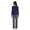 Lands' End Women's Tall Knit Pajama Set Long Sleeve T-Shirt And Pants