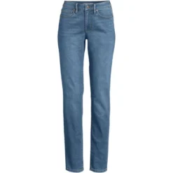 Lands' End Women's Recover Mid Rise Boyfriend Blue Jeans -Clothing store GUEST c8ddd7b5 d6a1 43c6 a98f c7b4bc62cf79