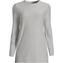 Lands' End Women's Long Sleeve Performance Crew Neck Tunic -Clothing store GUEST ca324d80 ae3f 40b1 8923 beef6202bd42