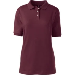 Lands' End School Uniform Women's Short Sleeve Interlock Polo Shirt -Clothing store GUEST cb3a6ef7 5508 4e1a 82e8 c5d7aeb1691e