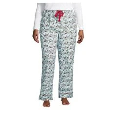 Lands' End Women's Print Flannel Pajama Pants -Clothing store GUEST cb4ed38f 6e79 49b5 8ca8 39de4fbff794