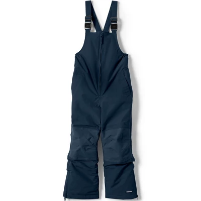 Lands' End Kids Slim Squall Waterproof Iron Knee Bib Snow Pants 3 Lands' End Kids Slim Squall Waterproof Iron Knee Bib Snow Pants - Image 3