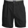 Lands' End Lands' End Men's Traditional Fit Pleated 6" No Iron Chino Shorts