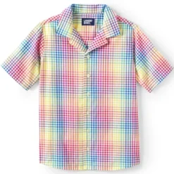 Lands' End Kids Short Sleeve Poplin Camp Shirt -Clothing store GUEST ce6c1aff 51d6 445d 96d7 3ff3f5270aa6