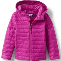 Lands' End Kids ThermoPlume Packable Hooded Jacket -Clothing store GUEST cec535ea ec79 4631 8aa9 468e6e0698c7