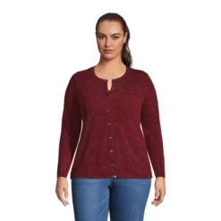 Lands' End Women's Cashmere Cardigan Sweater -Clothing store GUEST cf1bdacd c4da 407c 91ba 7f139c9fb79b