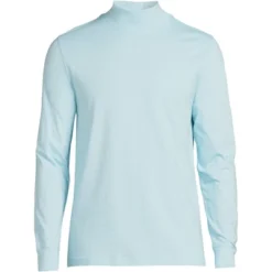 Lands' End Men's Super-T Mock Turtleneck -Clothing store GUEST cf2d69b2 8420 4ff4 95db f2d0827ac70d