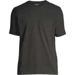 Lands' End Men's Super-T Short Sleeve T-Shirt With Pocket -Clothing store GUEST d4d48d1d 49e6 497d afa9 8d8405d0acbc