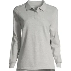 School Uniform Young Women's Long Sleeve Mesh Polo Shirt -Clothing store GUEST d569dd46 fccd 44d4 a072 1368061e8406