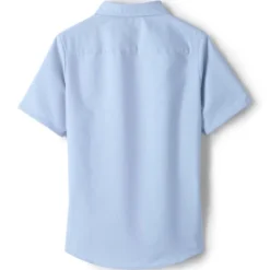 Lands' End School Uniform Girls Short Sleeve Oxford Dress Shirt