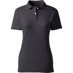Lands' End School Uniform Women's Short Sleeve Feminine Fit Interlock Polo Shirt -Clothing store GUEST da830925 694f 49fe 8155 168579c6c32b