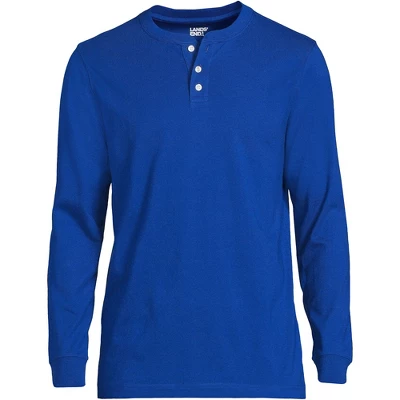 Lands' End Men's Super-T Long Sleeve Henley Shirt 11 Lands' End Men's Super-T Long Sleeve Henley Shirt - Image 11