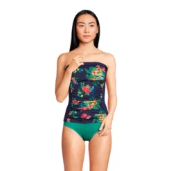 Lands' End Women's Strapless Bandeau Tankini Top Swimsuit With Removable And Adjustable Straps -Clothing store GUEST dbcf73f6 f63d 4ccc 83b2 903b0c5225e7