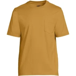 Lands' End Men's Super-T Short Sleeve T-Shirt With Pocket -Clothing store GUEST ddd822b4 0275 4015 9dd3 3e7efba74c10