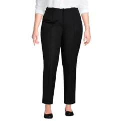 Lands' End Women's High Rise Bi Stretch Pintuck Pencil Ankle Pants -Clothing store GUEST de2e8310 3c23 4367 8a75 9d109f2e206d