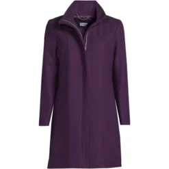 Lands' End Women's Insulated Wool Coat -Clothing store GUEST df15944f ebce 4aa9 ba04 b67963b4f4f3