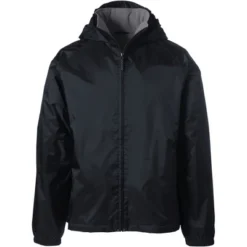 Lands' End School Uniform Men's Fleece Lined Rain Jacket -Clothing store GUEST df18fcfb d0e0 4e92 a749 21d1f1dc88af