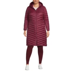 Lands' End Women's Ultralight Packable Long Down Coat -Clothing store GUEST df22eb2e e8b7 4b60 b99d 8952a4c89ea0