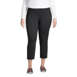 Lands' End Women's Active Crop Yoga Pants -Clothing store GUEST df9c0e16 3d63 4592 ac9f 0b3d9d908036