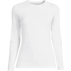 Lands' End Women's Plus Size Long Sleeve Lightweight Jersey Crew Neck Top -Clothing store GUEST e01539f7 cbf6 4a04 9e5e 825a084a5e94