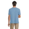 Lands' End Men's Short Sleeve Garment Dye Slub Pocket Tee