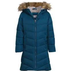 Lands' End Girls Winter Fleece Lined Down Alternative ThermoPlume Coat -Clothing store GUEST e11708b3 5321 4f09 9b69 03a396d6b756