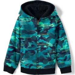 Lands' End Kids High Pile Lined Zip Hoodie -Clothing store GUEST e15f141d 8767 4626 a4f1 c68ba61d6a8e