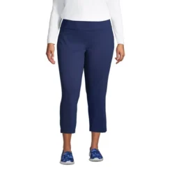 Lands' End Women's Active Crop Yoga Pants -Clothing store GUEST e2873e9a 9016 48fa 9bd7 0409a39bb7fa