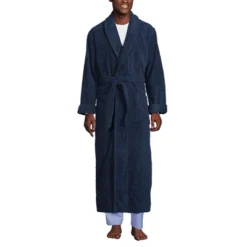 Lands' End Men's Full Length Turkish Terry Robe -Clothing store GUEST e3596efa be85 4782 be0c 6be56990adf2