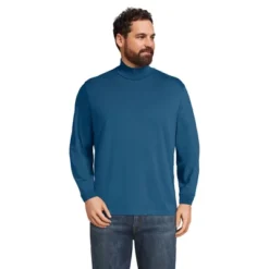Lands' End Men's Super-T Turtleneck -Clothing store GUEST e3b9d20e 1c4e 4a13 a995 16badf884353
