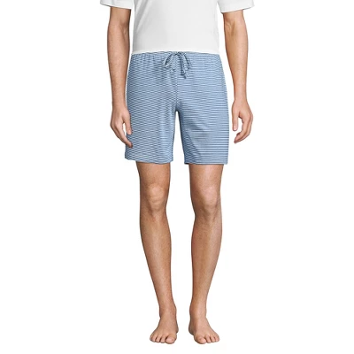 Lands' End Men's Knit Jersey Pajama Shorts 8 Lands' End Men's Knit Jersey Pajama Shorts - Image 8