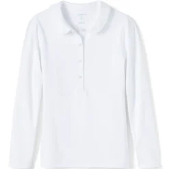 Lands' End Girls Long Sleeve Peter Pan Collar Polo Shirt -Clothing store GUEST e84a43ab 5513 418c 84a4 06c57b3ab3dd