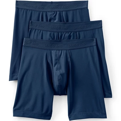 Lands' End Men's Flex Performance Boxer Brief 3 Pack 5 Lands' End Men's Flex Performance Boxer Brief 3 Pack - Image 5
