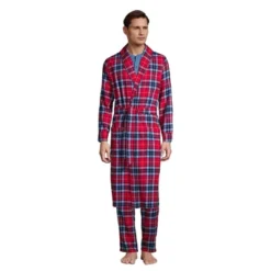 Lands' End Men's Flannel Robe -Clothing store GUEST e9c9f6e7 64d1 461b 989e 0d4dd70a0ecf