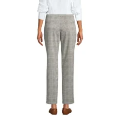Lands' End Lands' End Women's Mid Rise Pull On Chino Ankle Pants
