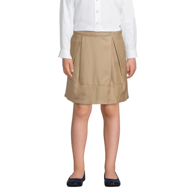 Lands' End Lands' End School Uniform Girls Solid Pleated Skort Top Of Knee 2 Lands' End Lands' End School Uniform Girls Solid Pleated Skort Top Of Knee - Image 2
