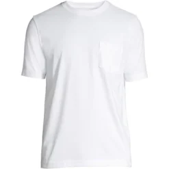 Lands' End Men's Super-T Short Sleeve T-Shirt With Pocket -Clothing store GUEST eac3b2e8 4d1f 4bf0 a79c 5578e6059de5
