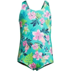 Lands' End Girls Racerback One Piece Swimsuit -Clothing store GUEST ebfeb9ff 0134 4fc6 9b70 ea0748bbb4fb
