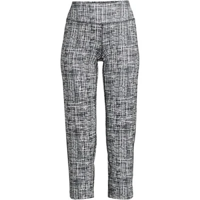 Lands' End Lands' End Women's Tall Active Crop Yoga Pants 13 Lands' End Lands' End Women's Tall Active Crop Yoga Pants - Image 13