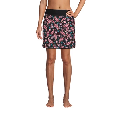 Lands' End Women's Quick Dry Elastic Waist Active Board Skort Swim Skirt 20 Lands' End Women's Quick Dry Elastic Waist Active Board Skort Swim Skirt - Image 20