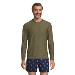 Lands' End Men's Long Sleeve Swim Tee Rash Guard -Clothing store GUEST ee869e8b 28c1 4f6b 9990 9163bd862f94
