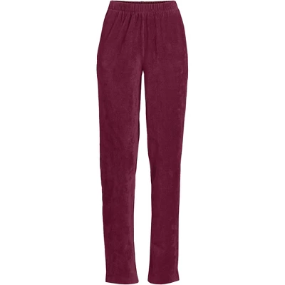 Lands' End Women's Sport Knit High Rise Corduroy Elastic Waist Pants 8 Lands' End Women's Sport Knit High Rise Corduroy Elastic Waist Pants - Image 8