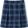Lands' End Women's Plaid Pleated Skort Top Of Knee