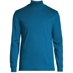 Lands' End Men's Super Soft Supima Mock Turtleneck -Clothing store GUEST f2ac7f09 289d 49c7 a837 82789a7401be