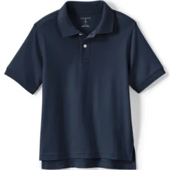 Lands' End School Uniform Kids Short Sleeve Interlock Polo Shirt -Clothing store GUEST f2e351cb 138d 41de a6d7 2d71bc206de1
