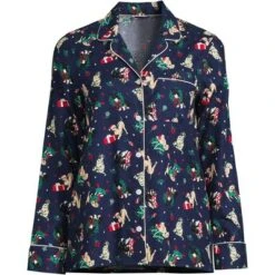 Lands' End Women's Long Sleeve Print Flannel Pajama Top -Clothing store GUEST f2f8ac5a 4b24 455a b7cb 7e4839b51b12