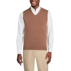 Lands' End Men's Fine Gauge Supima Cotton Sweater Vest -Clothing store GUEST f47d4020 c370 40de a1b8 1c565869c668