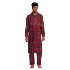 Lands' End Men's Flannel Robe -Clothing store GUEST f50ad332 a3c9 44a1 9a78 f45e463aa665