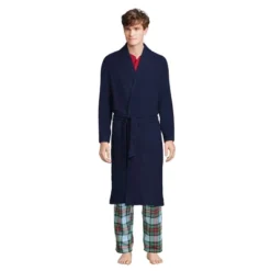 Lands' End Men's Flannel Robe -Clothing store GUEST f715f5de e023 4d05 9481 6d06de1bd58b